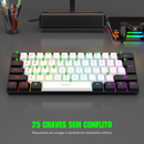 MiniKey 61 – Teclado Compacto RGB USB-C Plugável