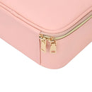 Bolsa de maquiagem com espelho LED