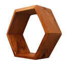 Kit 3 Nichos Colmeia de Pinus – Hexagonal