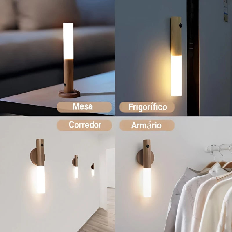 LightMotion – LED Recarregável para Cabeceira e Decoração