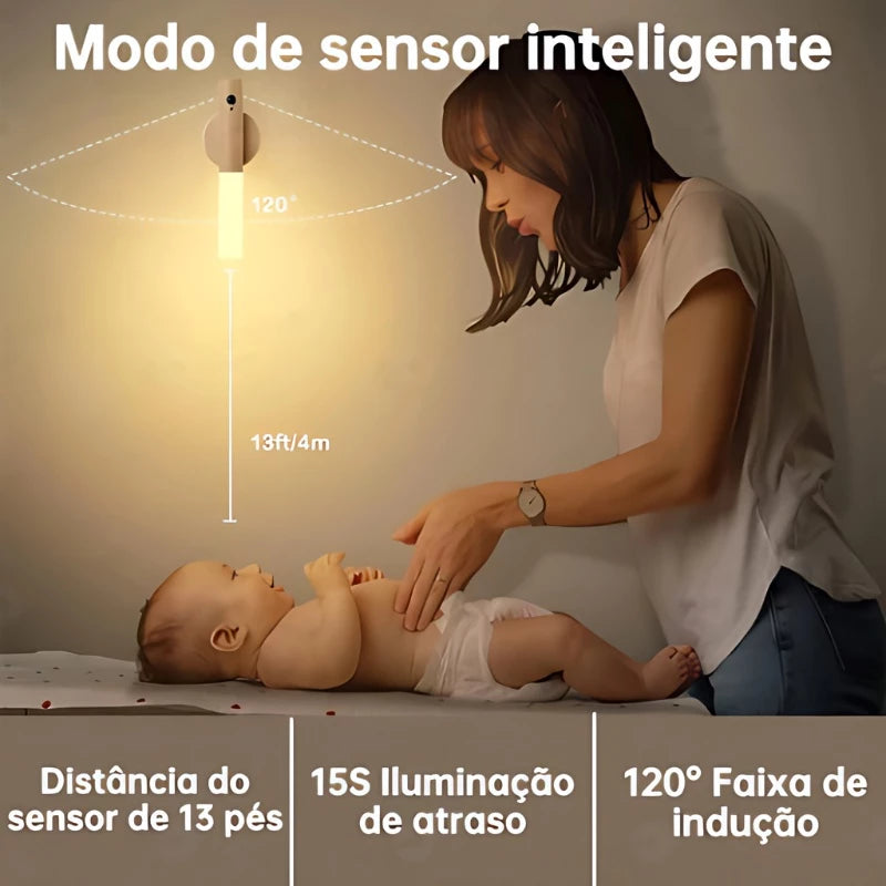 LightMotion – LED Recarregável para Cabeceira e Decoração