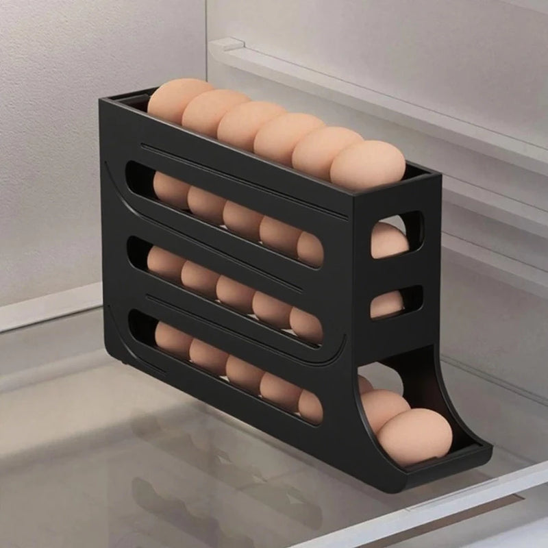 Porta ovos deslizante