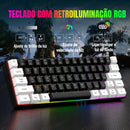 MiniKey 61 – Teclado Compacto RGB USB-C Plugável