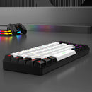 MiniKey 61 – Teclado Compacto RGB USB-C Plugável